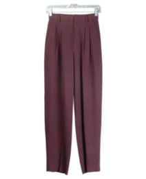 Our ladies washable fuji silk pants are comfortable and perfect for all occasions. These pants are softly shaped and drape very nicely. They can easily match sweaters and jackets. Machine wash or dry clean for best results.

DISPLAY PICTURE COLOR: EGGPLANT