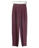 Our ladies washable fuji silk pants are comfortable and perfect for all occasions. These pants are softly shaped and drape very nicely. They can easily match sweaters and jackets. Machine wash or dry clean for best results.

DISPLAY PICTURE COLOR: EGGPLANT