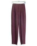 Our ladies washable fuji silk pants are comfortable and perfect for all occasions. These pants are softly shaped and drape very nicely. They can easily match sweaters and jackets. Machine wash or dry clean for best results.

DISPLAY PICTURE COLOR: EGGPLANT