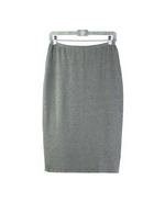 Women's Silk cashmere spandex regular straight skirt, 26