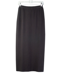 Our silk/cashmere/lycra blend long skirt is perfect for all occasions. Soft and comfortable. Hand wash or dry clean for best results.

Skirt length: 34