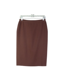 This viscose nylon full needle knit skirt matches the knit cardigan jackets in this group. This straight skirt is perfect for all occasions. Hand wash cold and lay flat to dry or dry clean for best results. 

Skirt length: 26