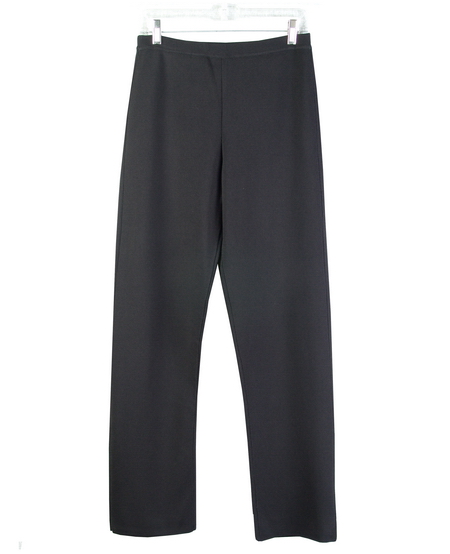 This pair of viscose nylon full needle knit pants match the knit cardigan jackets and tops in this collection. This pair of knit pants is perfect for all occasions. Hand wash cold and lay flat to dry or dry clean for best results. 

DISPLAY PICTURE COLOR: BLACK